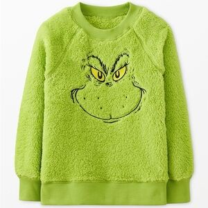 Hanna Andersson Dr. Seuss Grinch Marshmallow Sweatshirt
